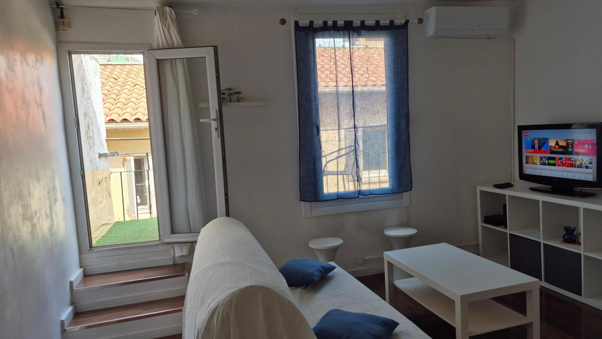 Au Coeur Du Panier Avec Terrasse 2 A 4 Personnes Climatisation Marselha Exterior foto
